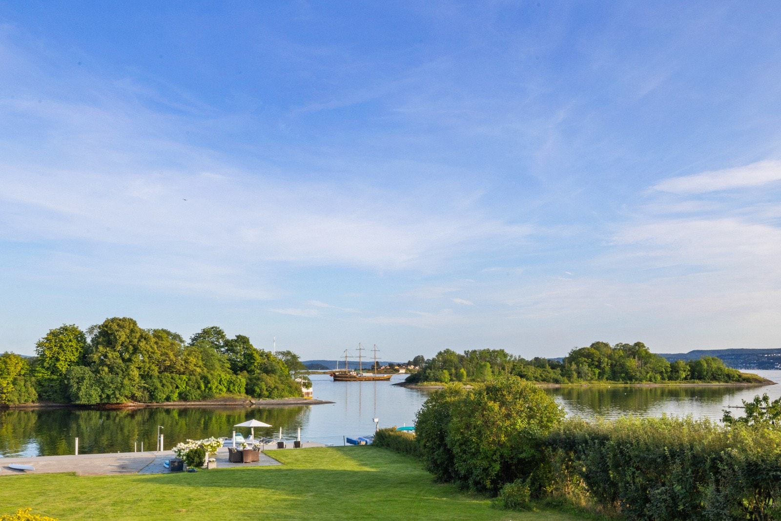Utsikten fra andre etasje. Galleribilde