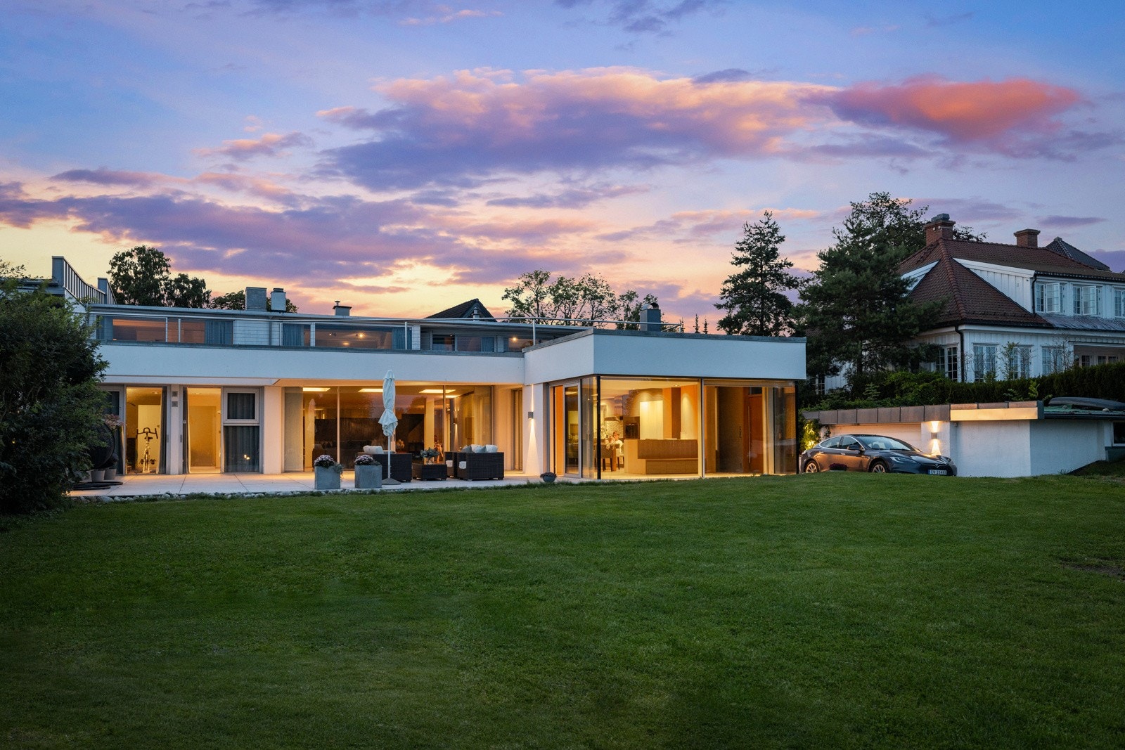 Idyllisk beliggenhet. Galleribilde