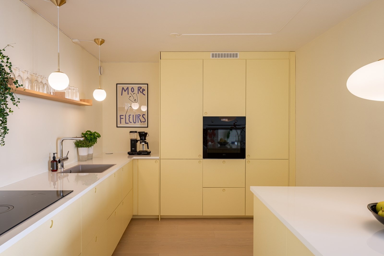 Integrerte hvitevarer som medfølger. Galleribilde