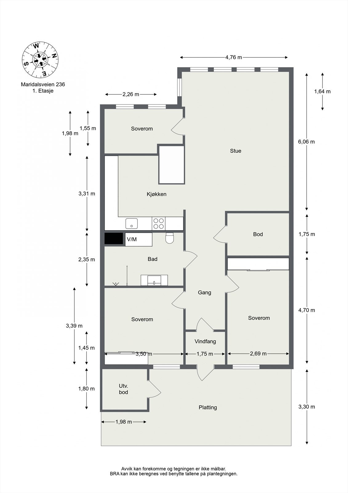 Plantegning. Galleribilde