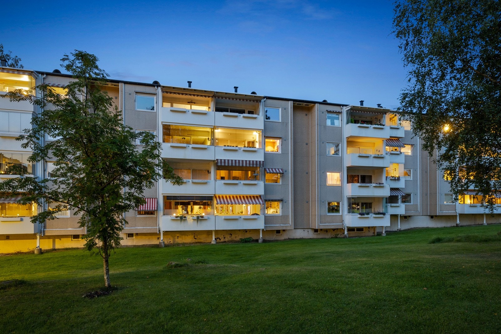 Leiligheten ligger i 3. etasje Galleribilde