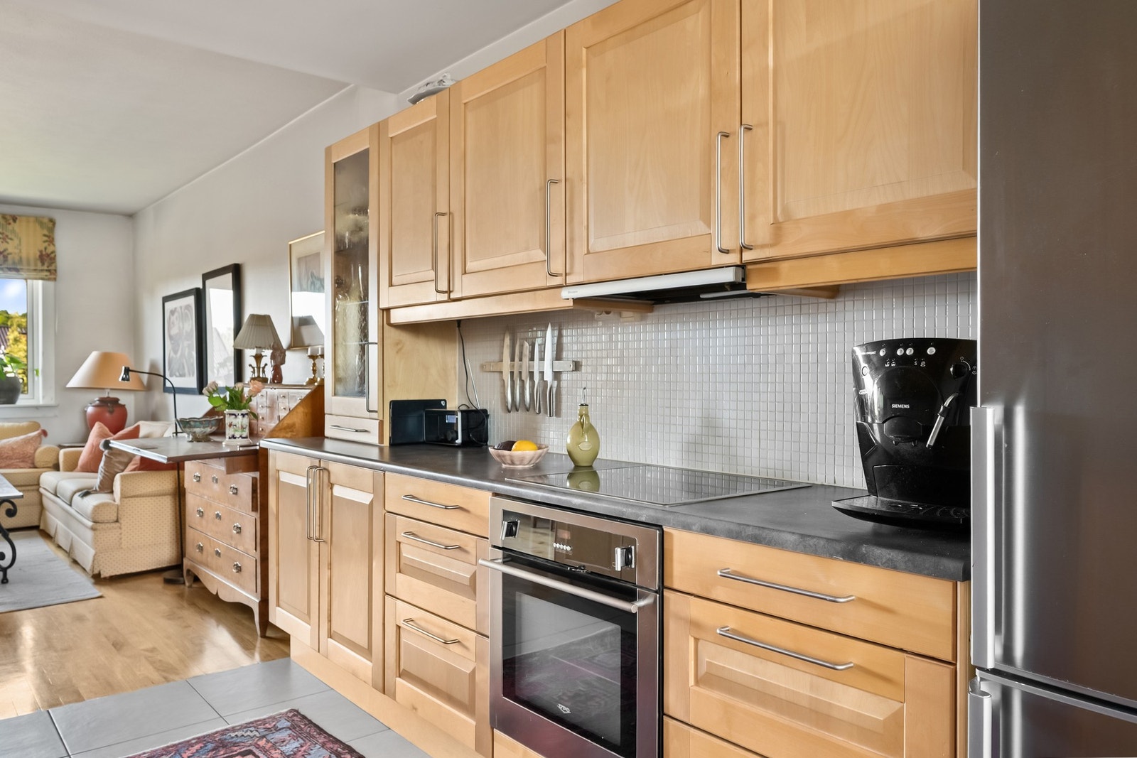 Leiligheten har stort sett standard fra 2004 Galleribilde