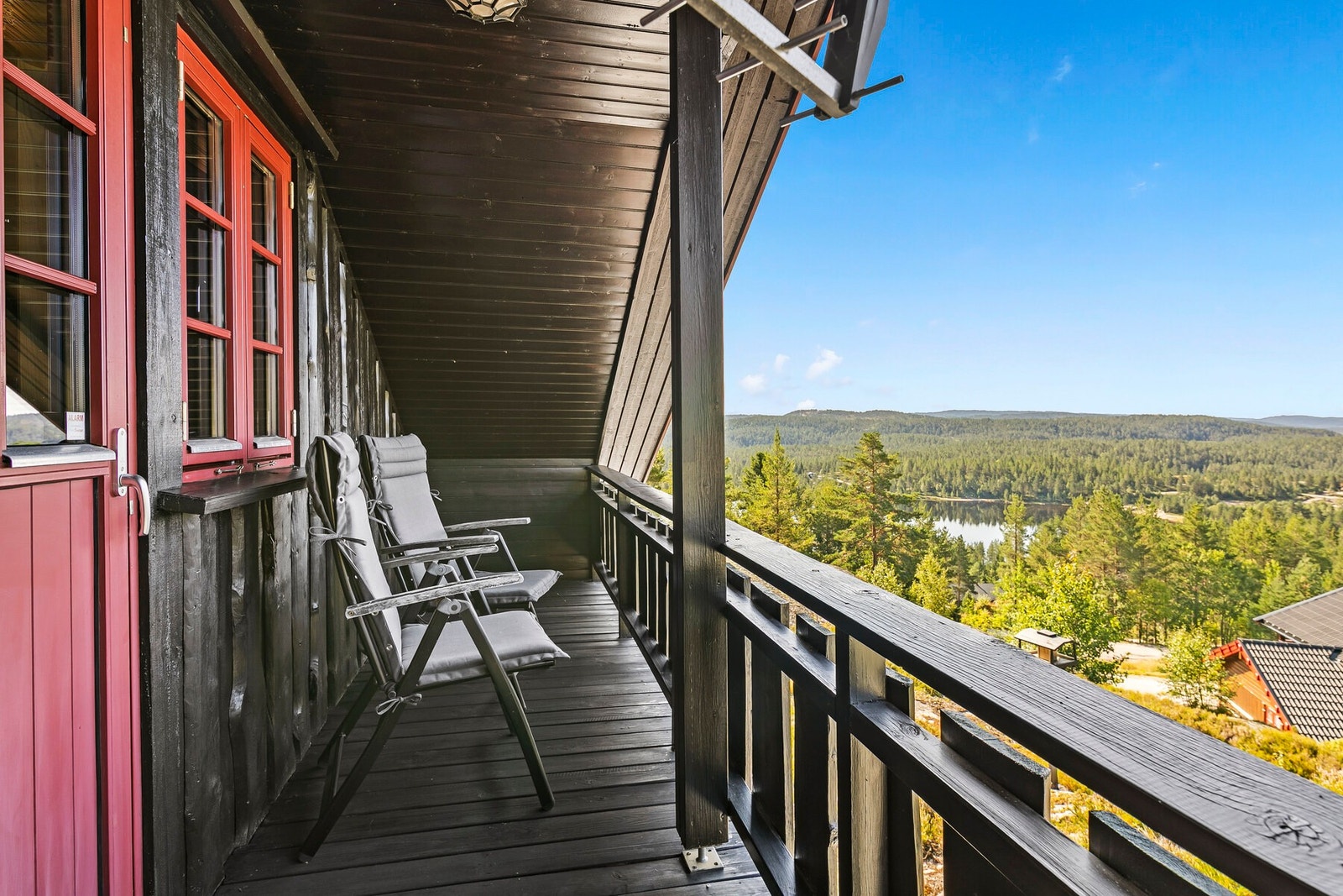 Fin utsiktsplass fra 2.etg Galleribilde