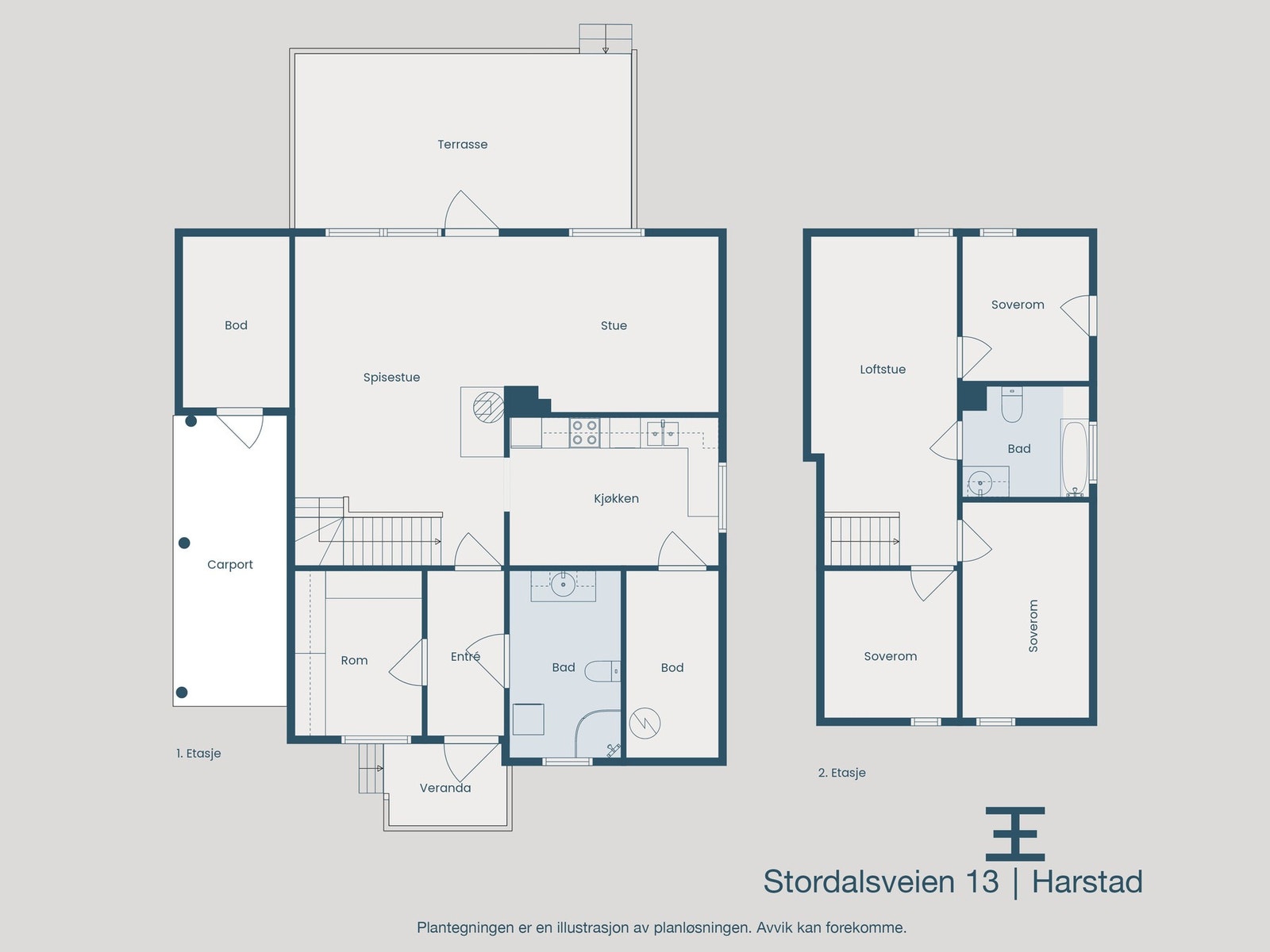Plantegninger samlet Galleribilde