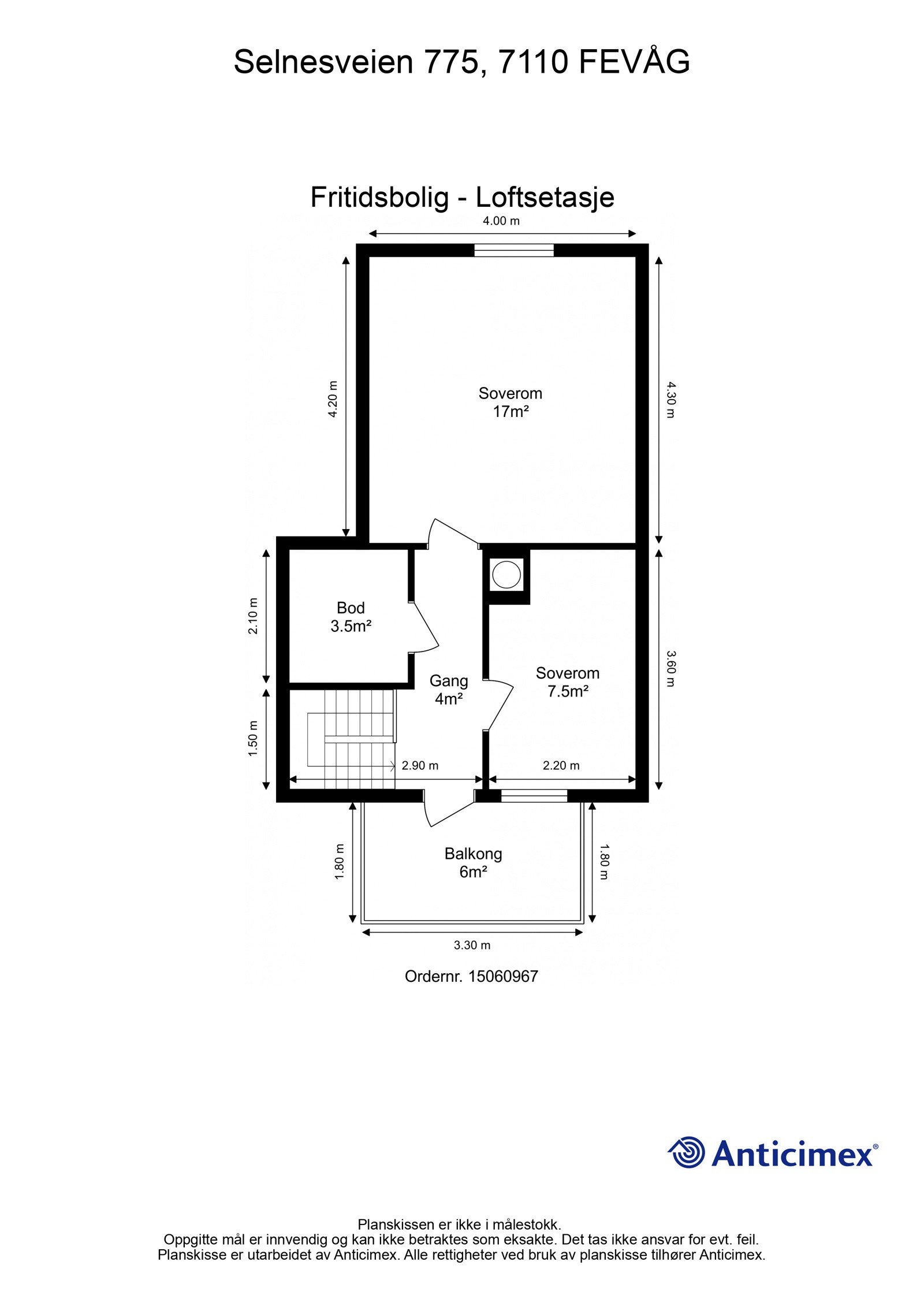 Plantegning etasje 2 Galleribilde