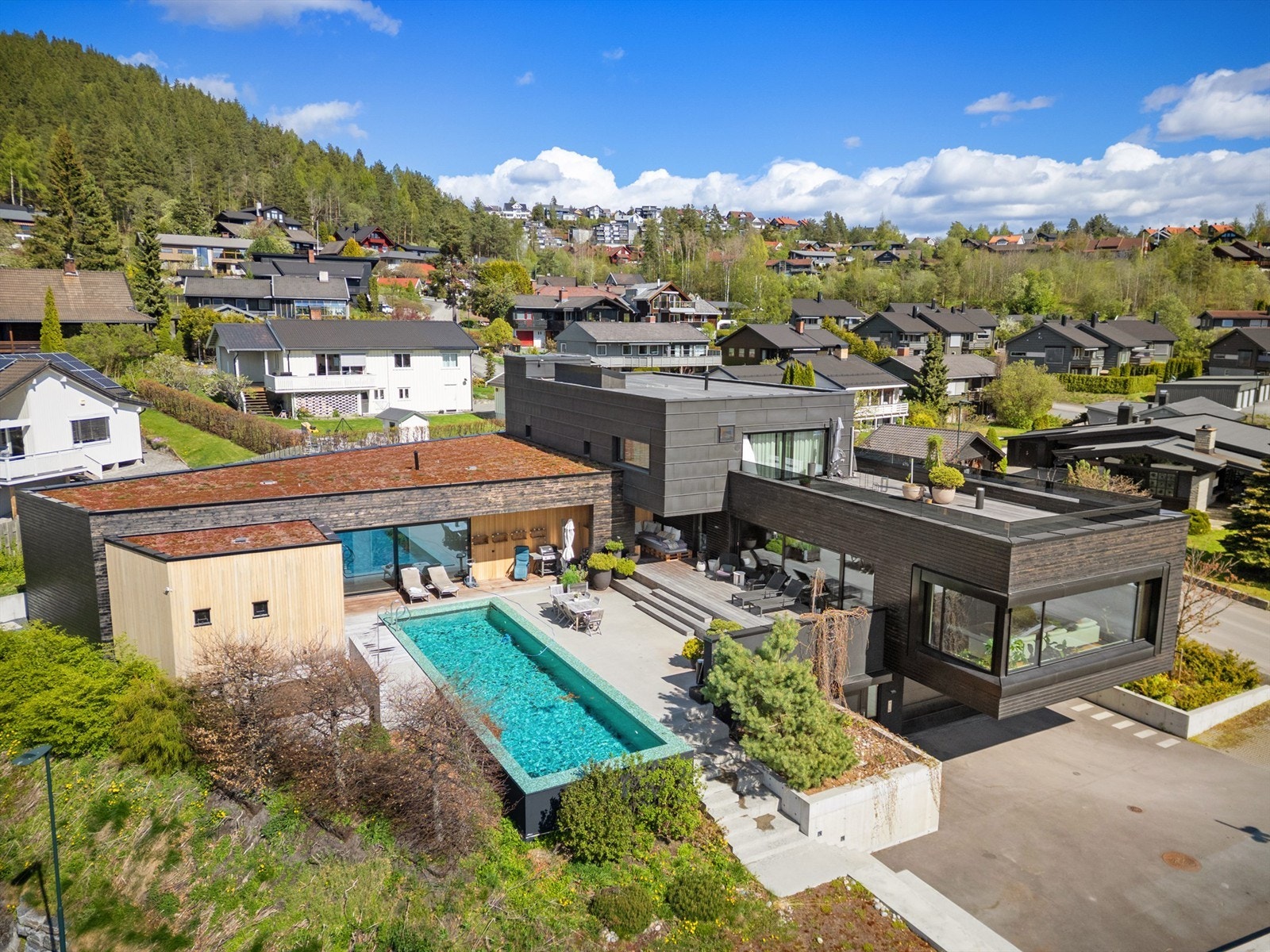 Velkommen på visning i Stretaliveien 1 - en eksklusiv og moderne funkisbolig ! Galleribilde