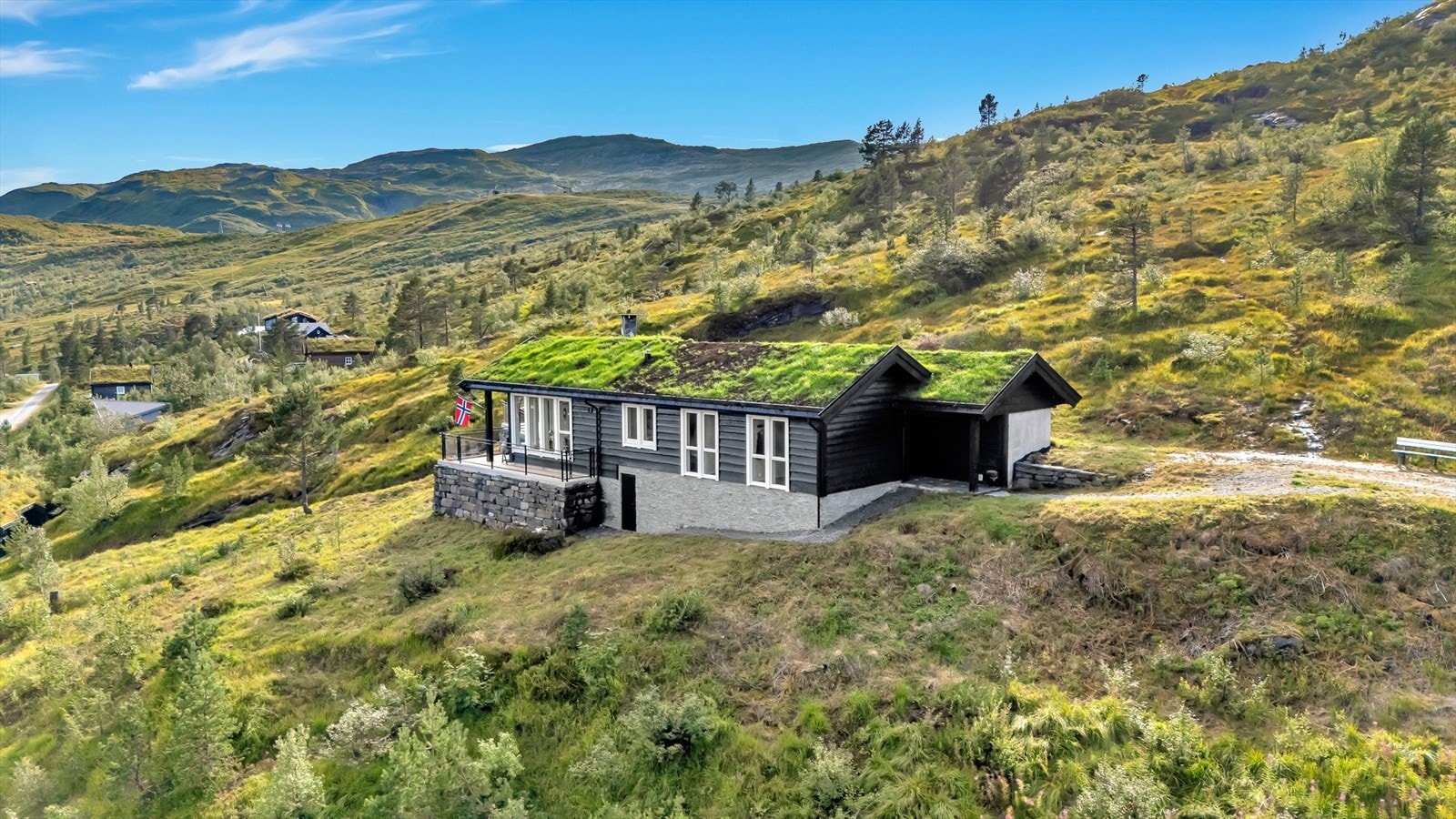 - Med kun 300 meter til nærmeste langrennsløype! - Galleribilde