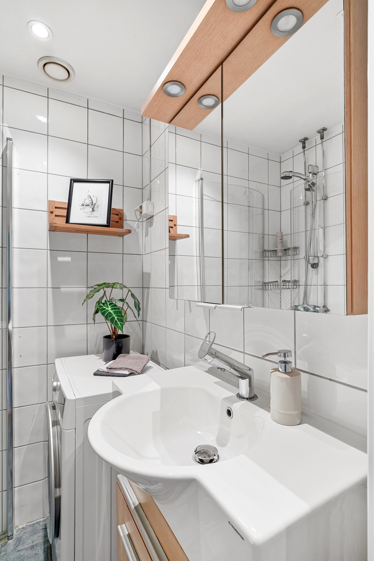 Vaskemaskin medfølger også. Galleribilde