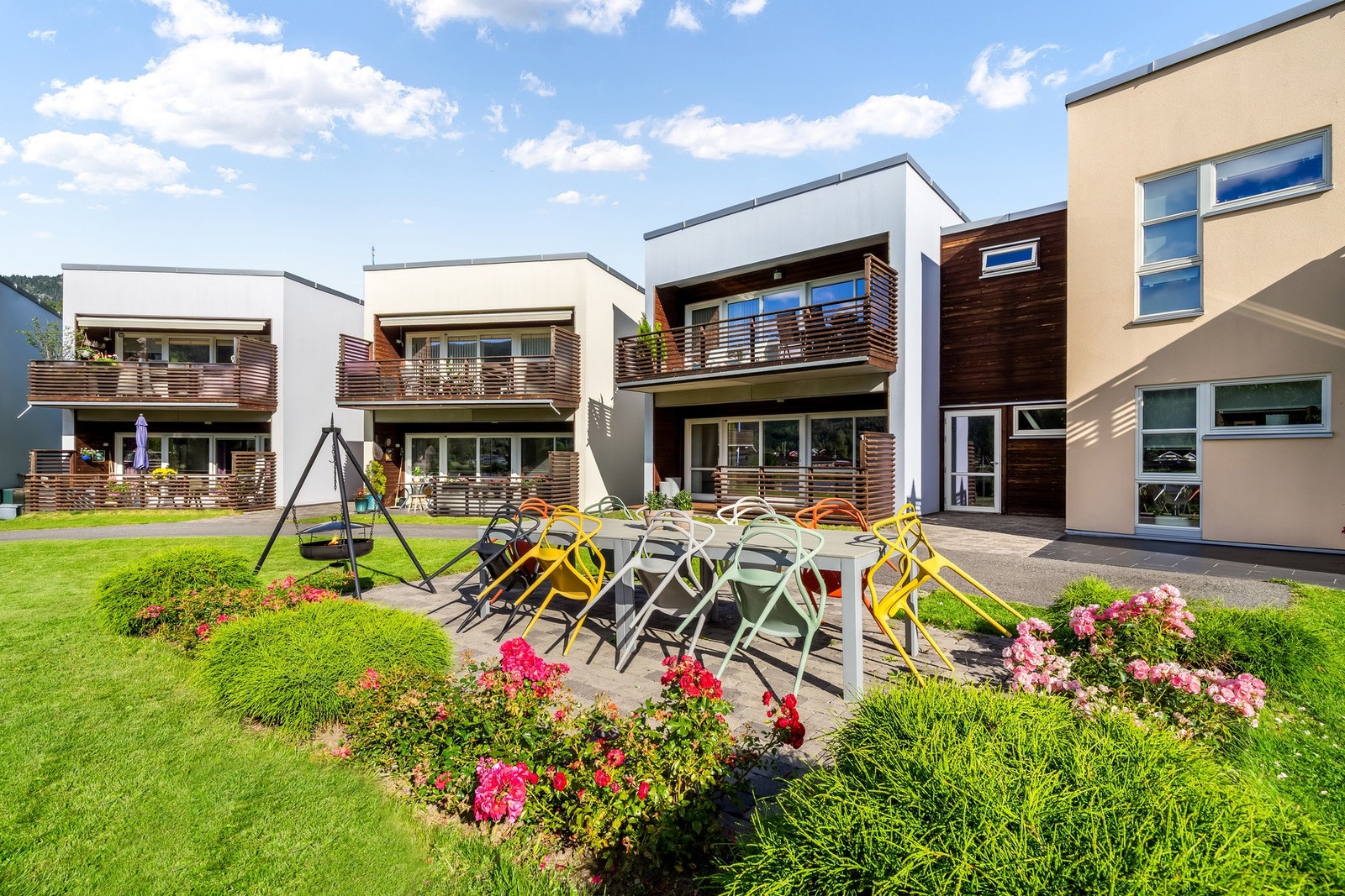 Fine felles uteområder. Galleribilde