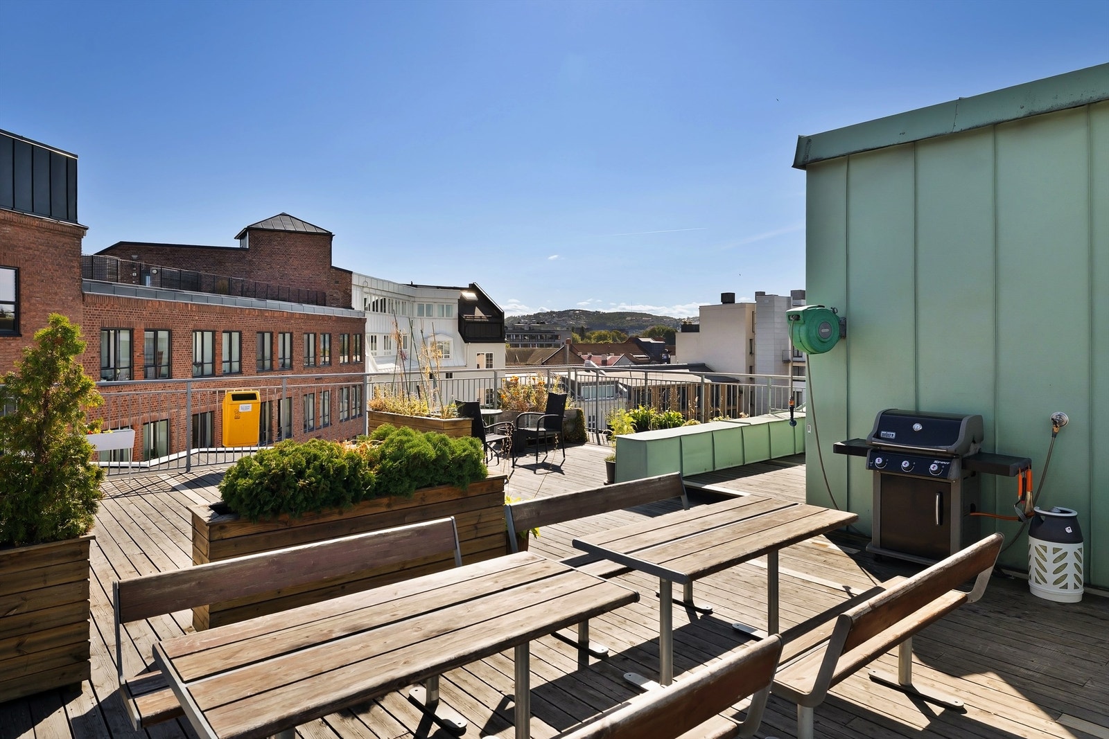 Her har du og muligheten til å benytte deg av felles grill! Galleribilde