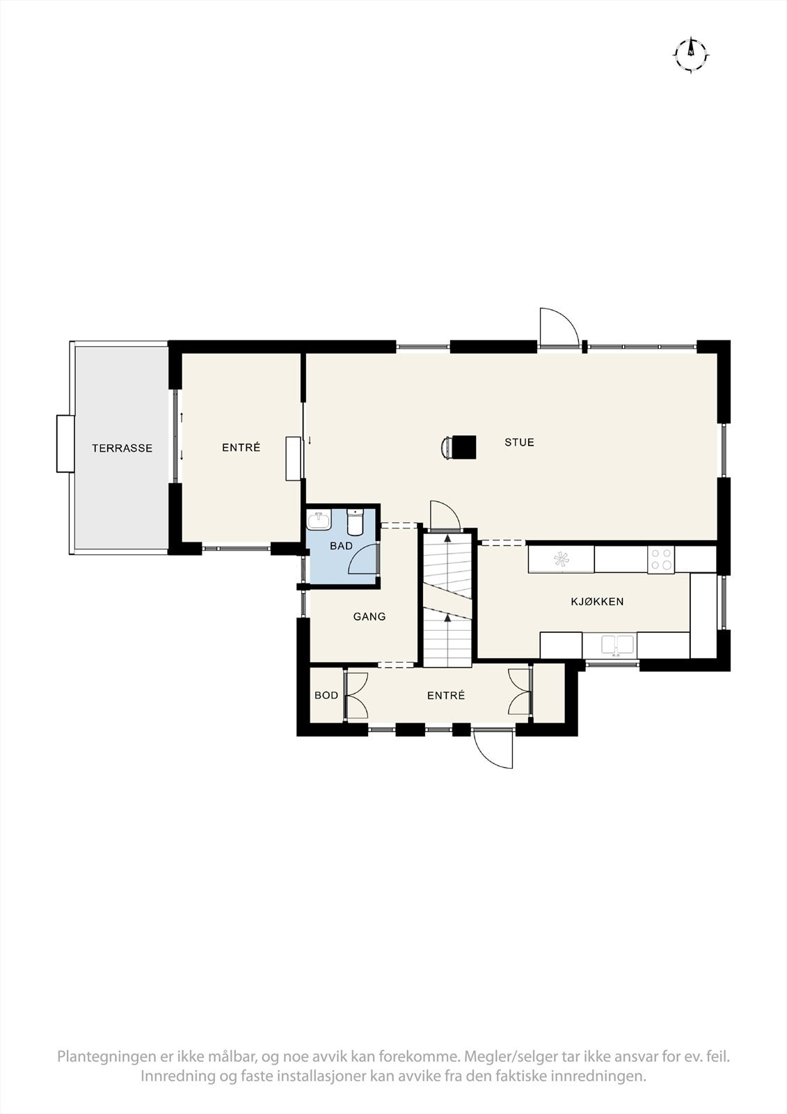 Plantegninger 1. Etasje Galleribilde