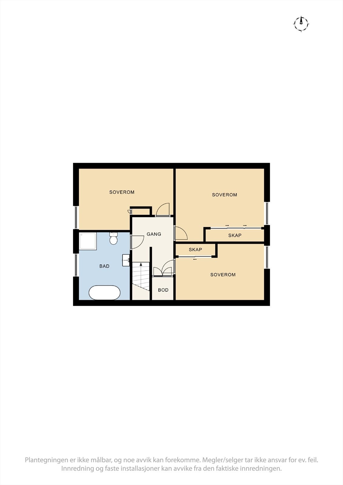 Plantegninger 2. Etasje Galleribilde