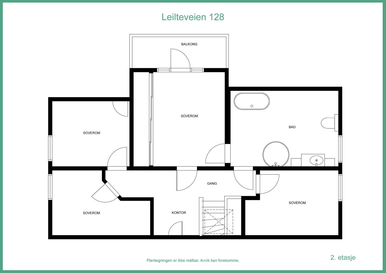 Plantegning Galleribilde