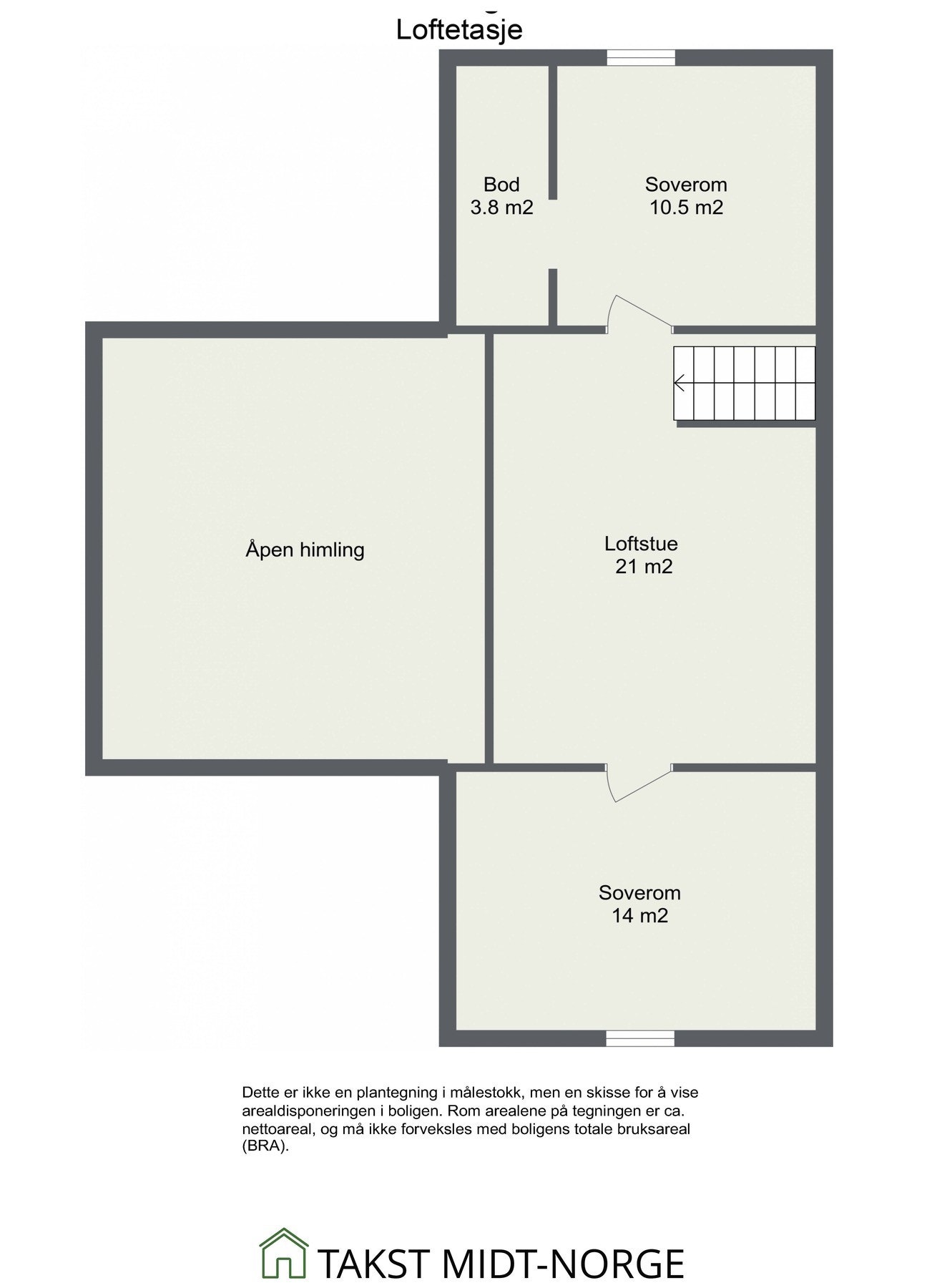 Plantegning 2. etasje. Galleribilde
