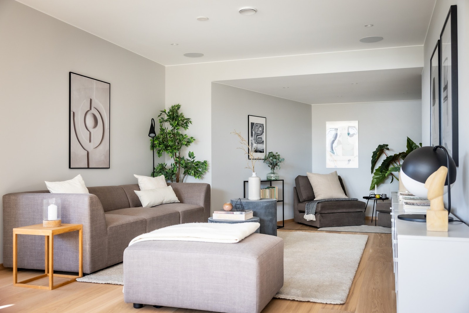 Fleksible møbleringsmuligheter. Galleribilde