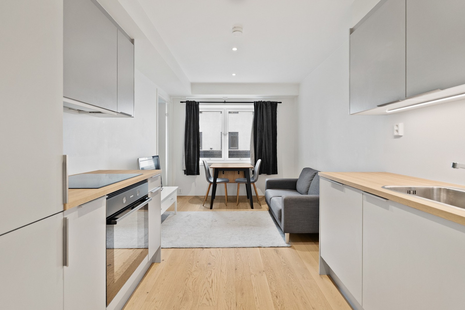 Leiligheten ble totalrenovert i 2022 Galleribilde