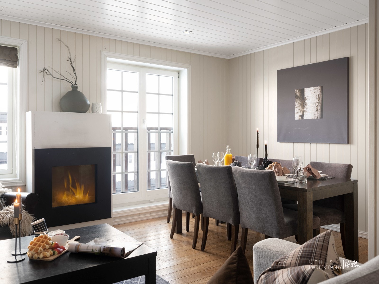 God plass til spisestue Galleribilde