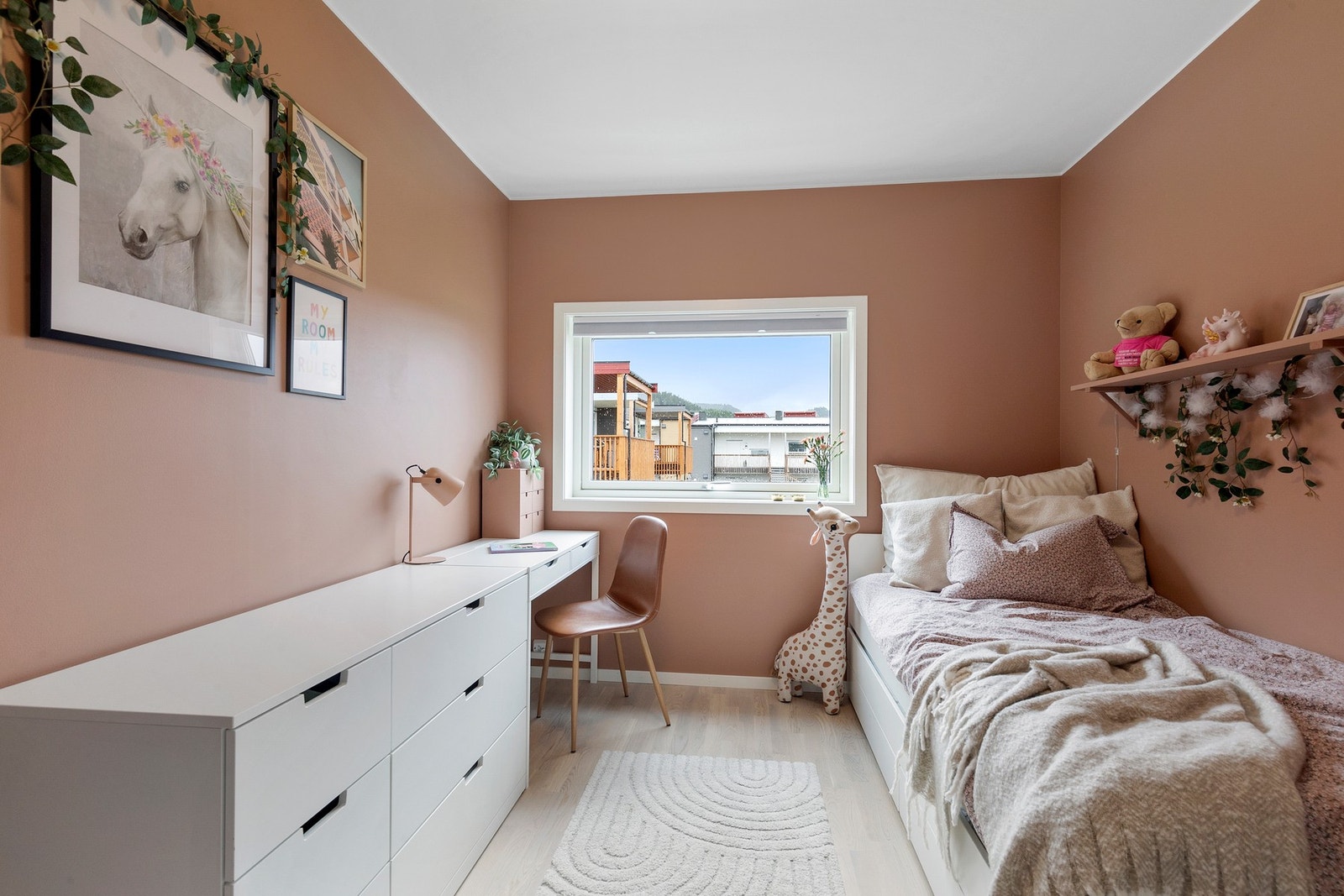 Det tredje soverommet er på 8,5 kvm. Galleribilde