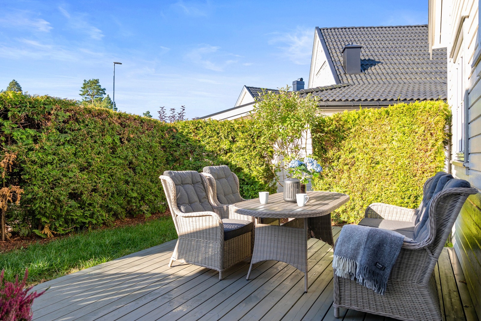 Perfekt sted for morgenkaffe Galleribilde