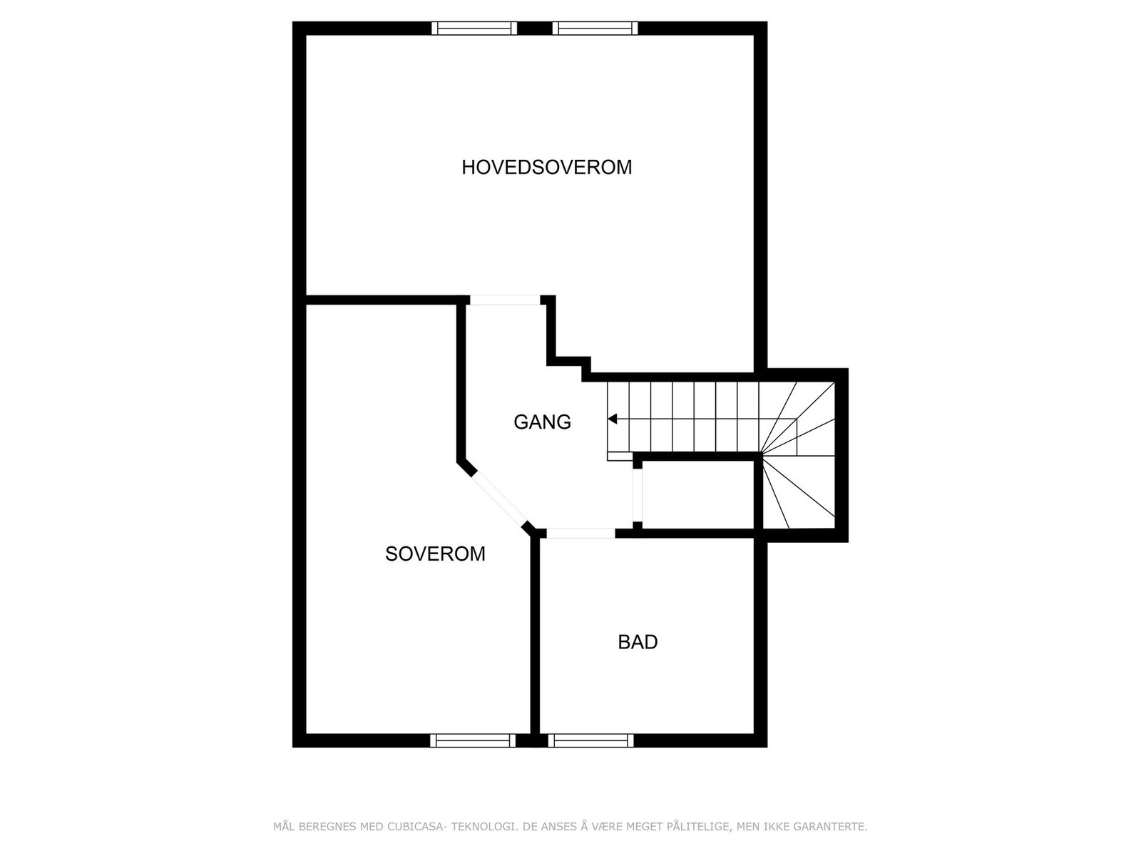 Plantegning 2.etg Galleribilde