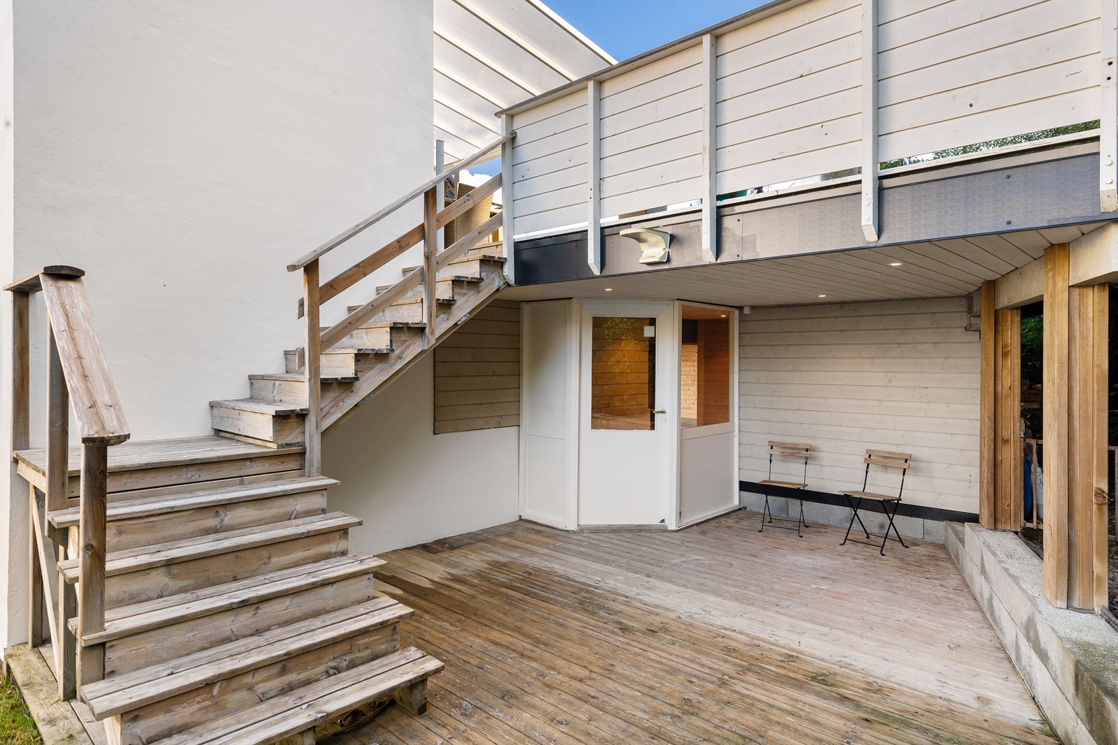 Gjennomgang til carport Galleribilde