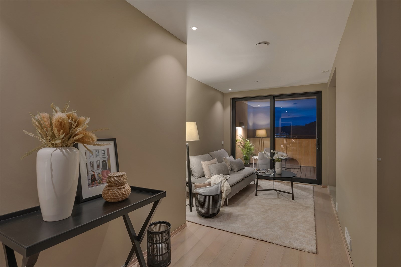 Kveldsbilde Galleribilde