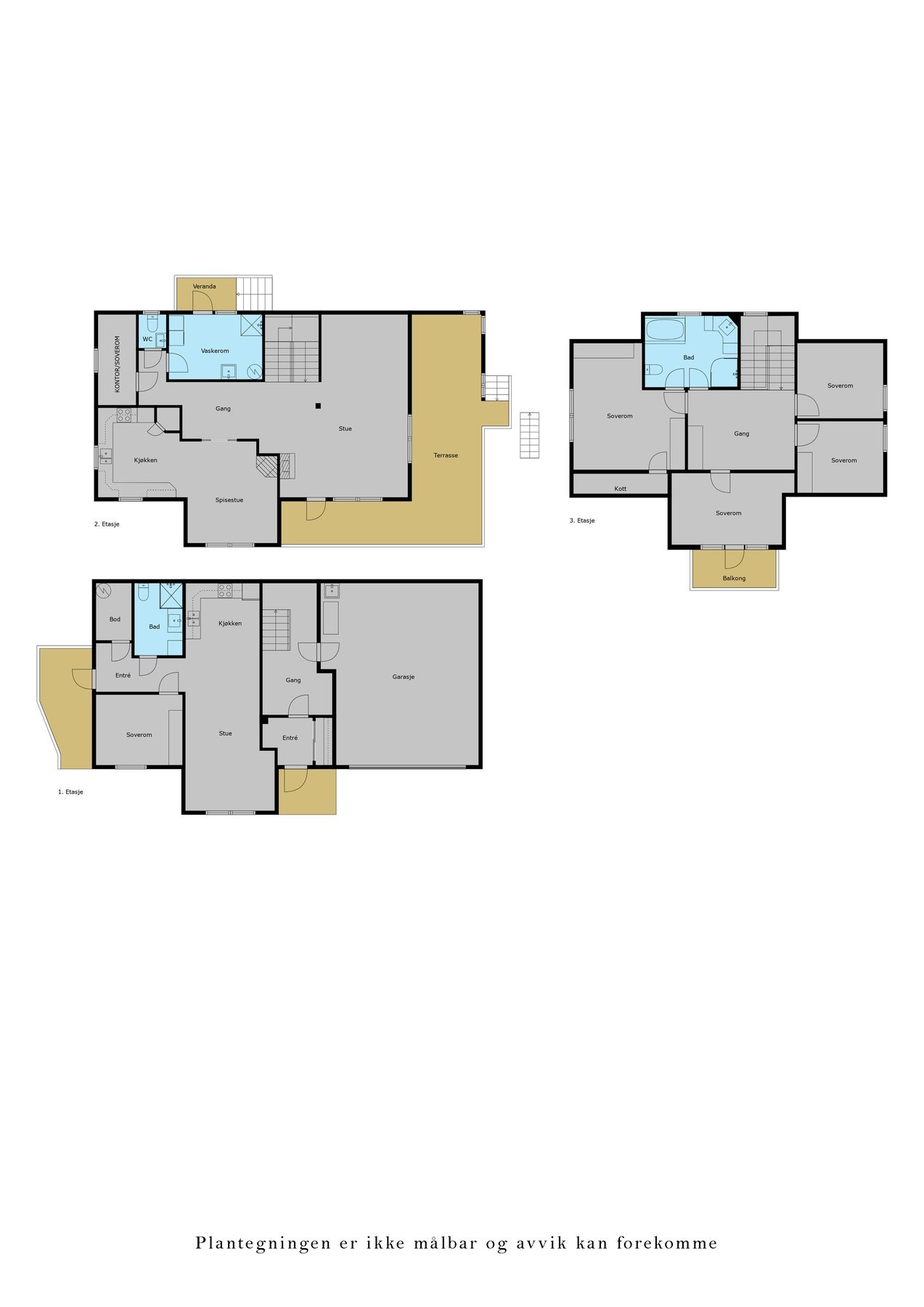 Veiledende plantegning Galleribilde