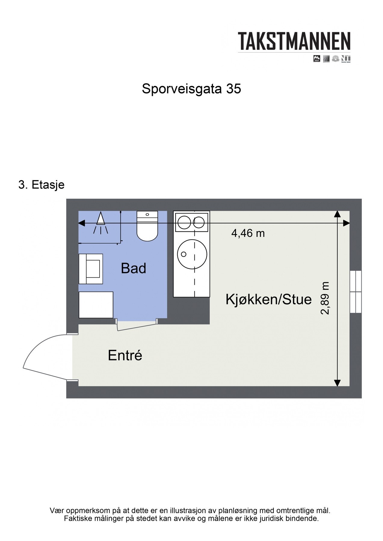 Plantegning. I tillegg medfølger bruksrett til bod i kjeller på ca. 3 kvm. Galleribilde