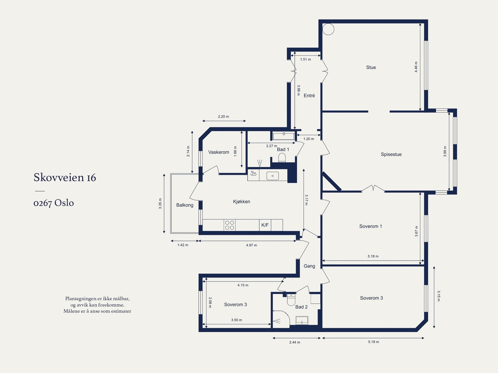 Plantegning. Galleribilde
