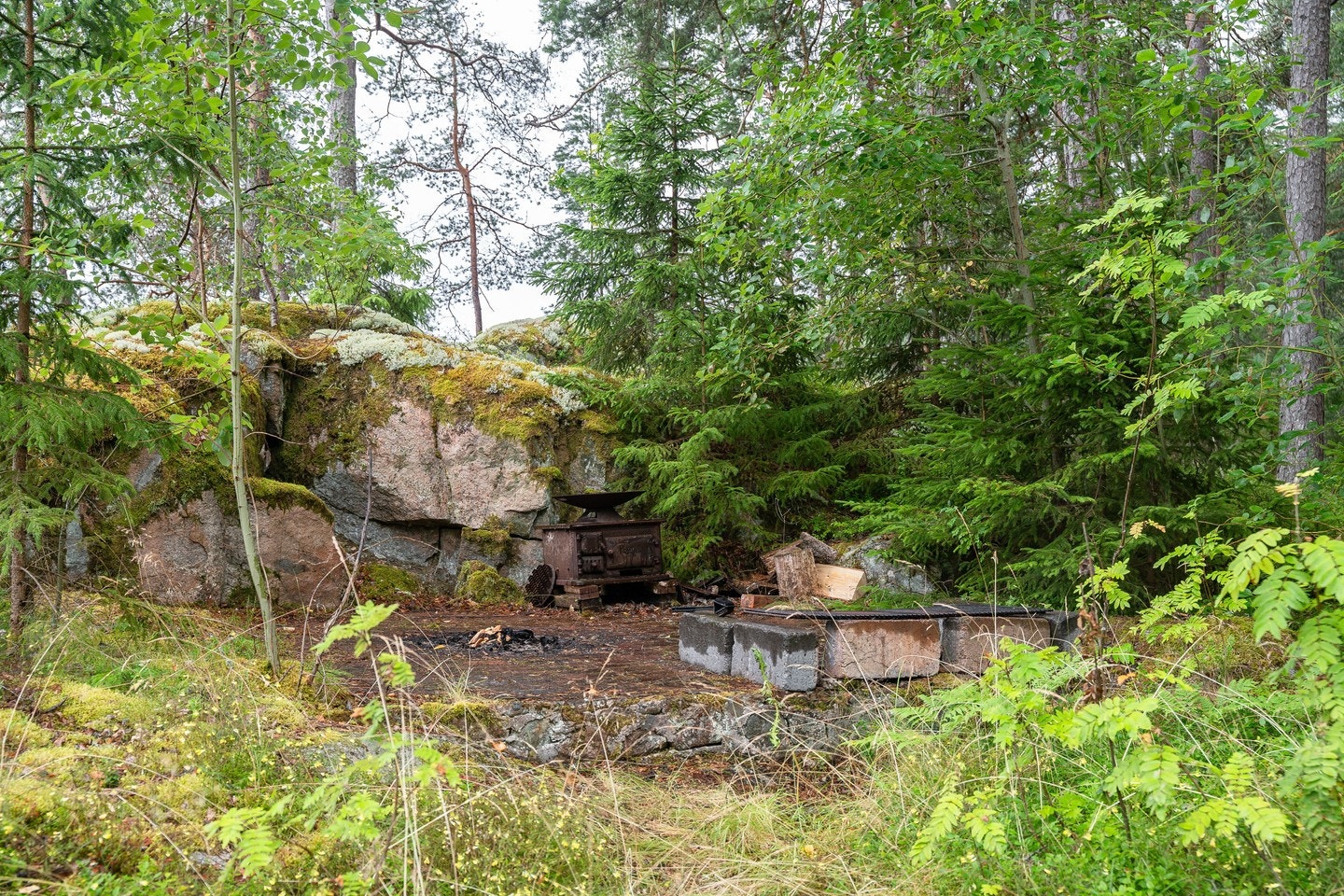 Grillplats Galleribilde