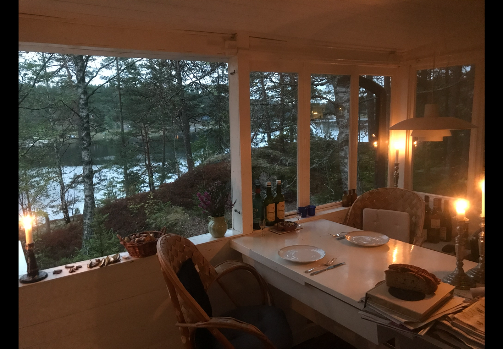 Den mysiga altanen Galleribilde