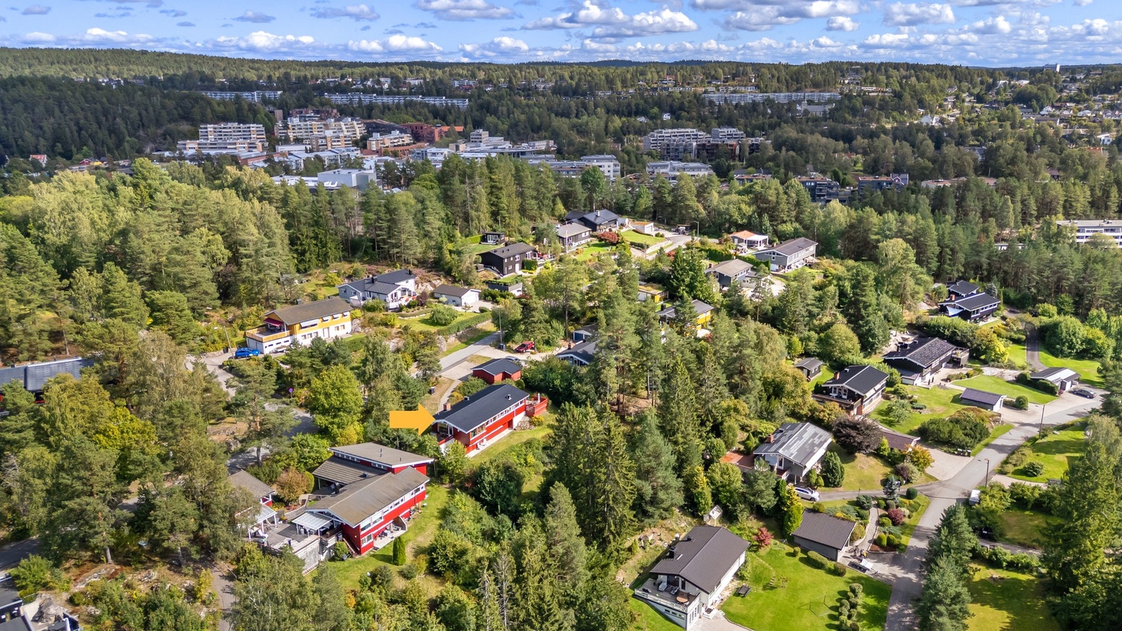 Her bor du i et attraktivt og barnevennlig boligområde på Kolbotn Galleribilde
