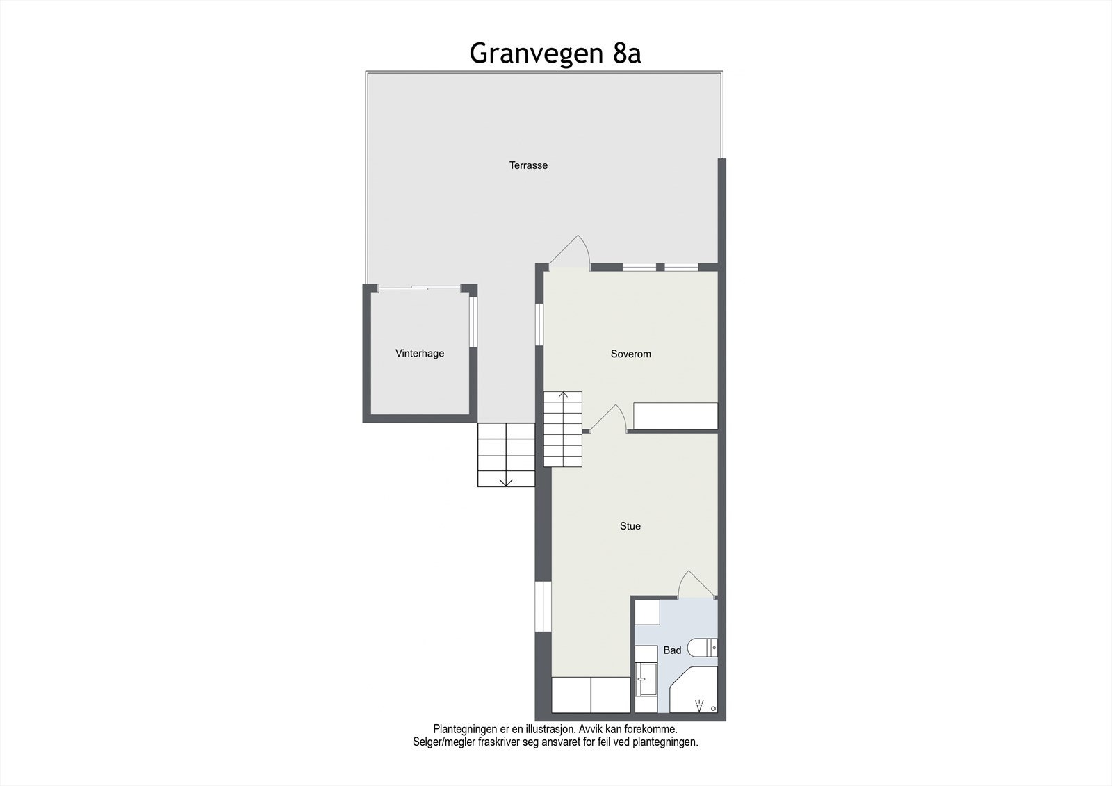 - Plantegning underetasje - Galleribilde