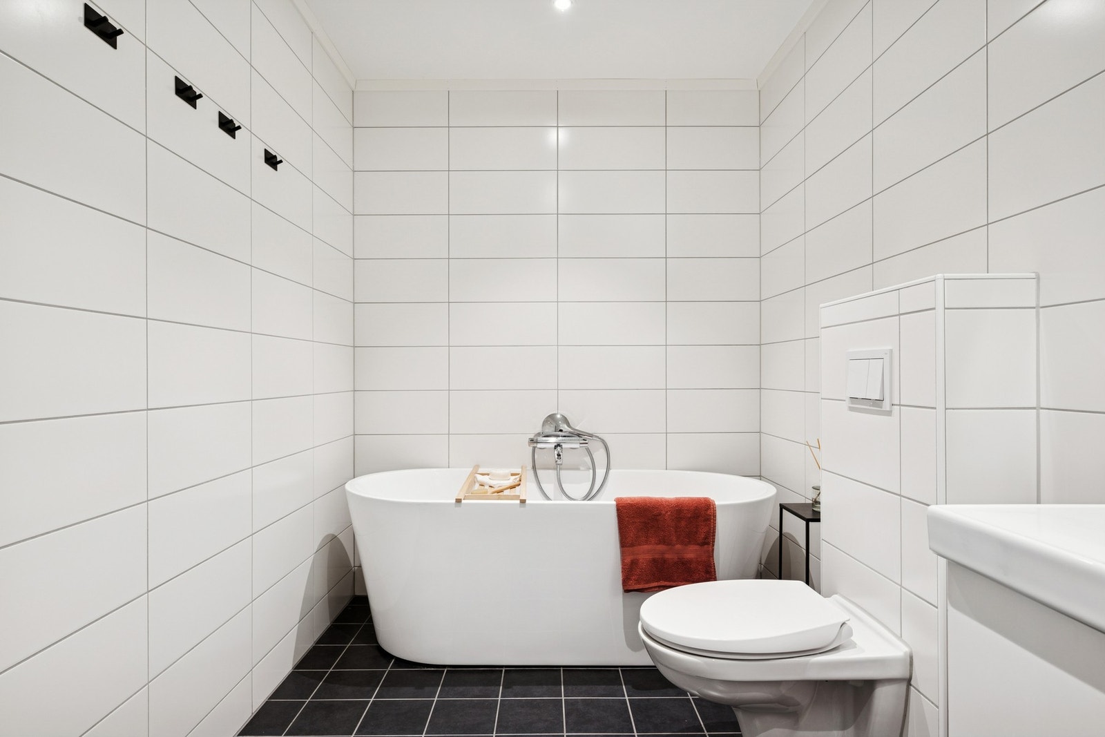 Herlig å ta et avslappende bad etter en lang dag! Galleribilde