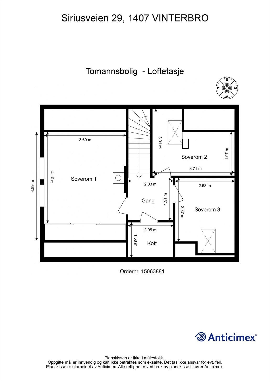Plantegning - 2. etasje Galleribilde