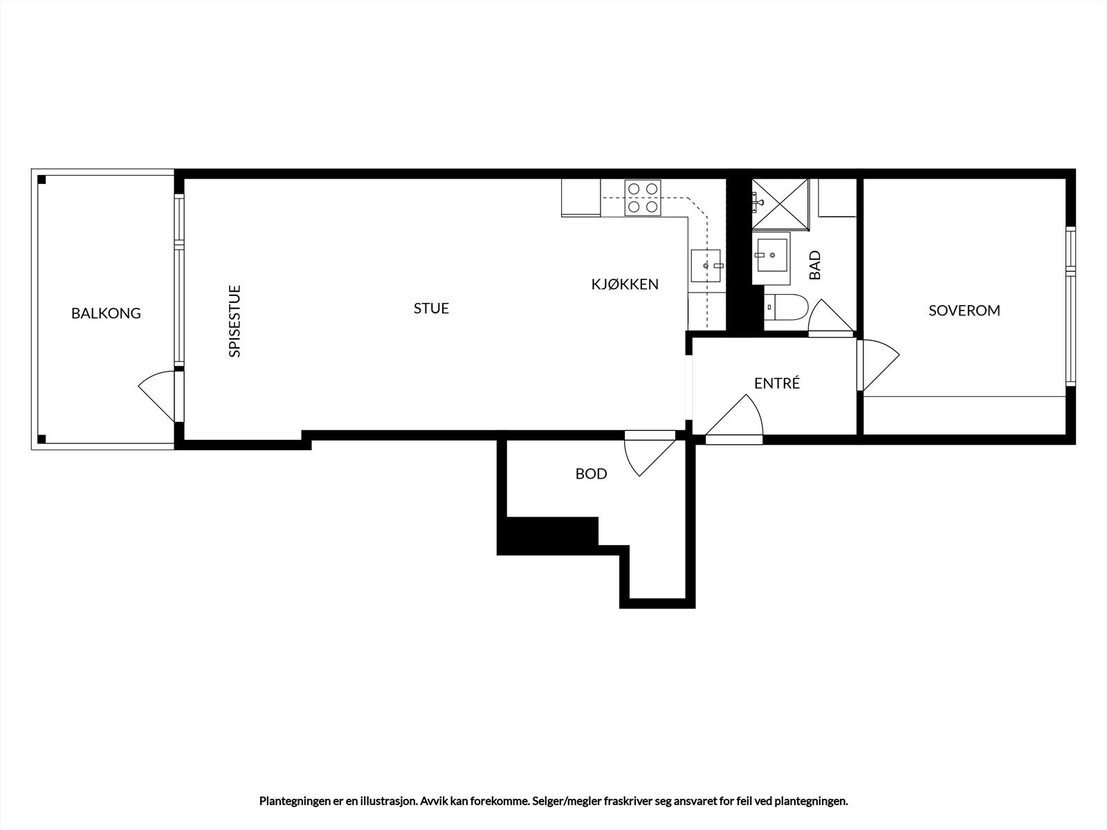 - Plantegning - Galleribilde
