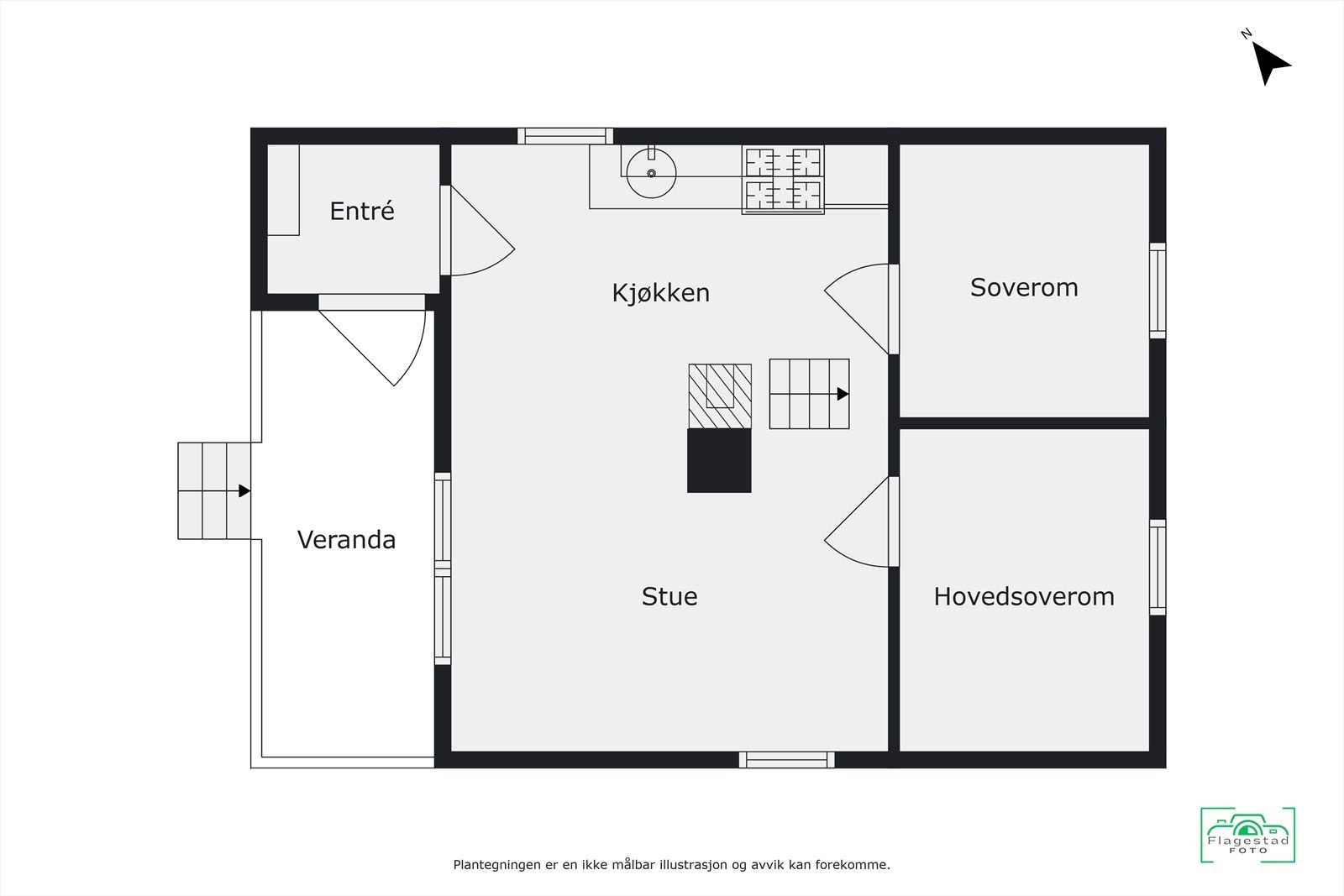 Plantegning Galleribilde