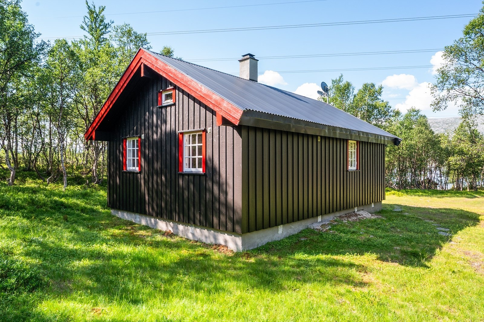 Hytta er jevnlig og godt vedlikeholdt. Galleribilde