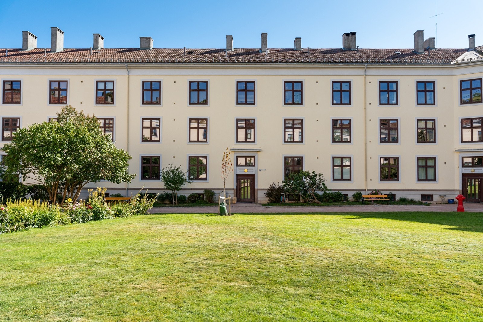 Borettslaget har også en omfattende vedlikeholdshistorikk - Her bor du godt Galleribilde