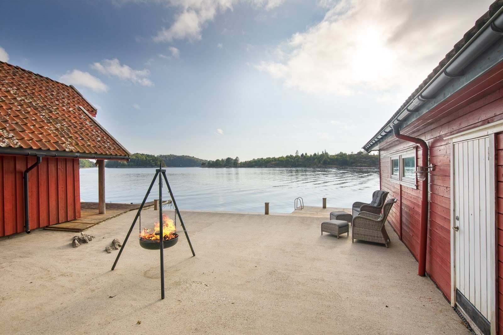 Brygge - egen privat brygge Galleribilde