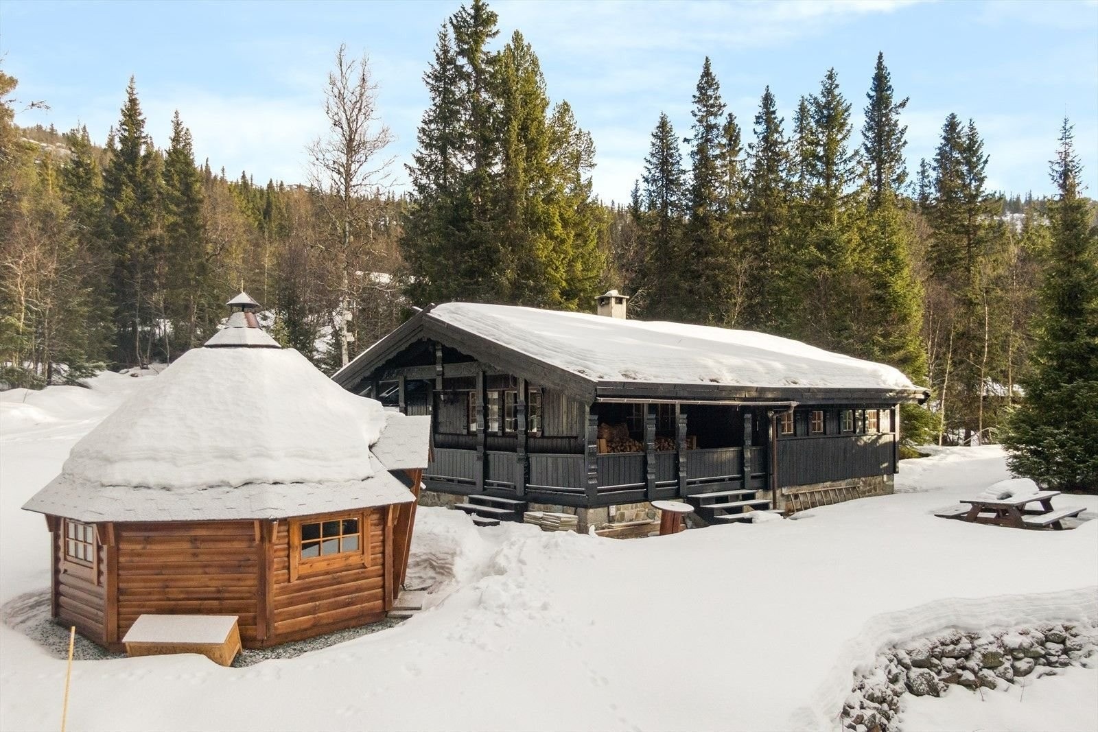 Uteområde. Galleribilde