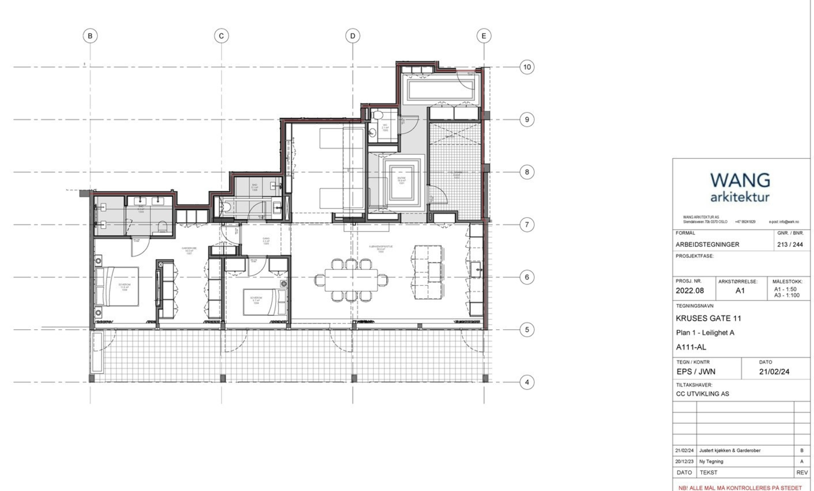 Plantegning 1.etasje. Galleribilde