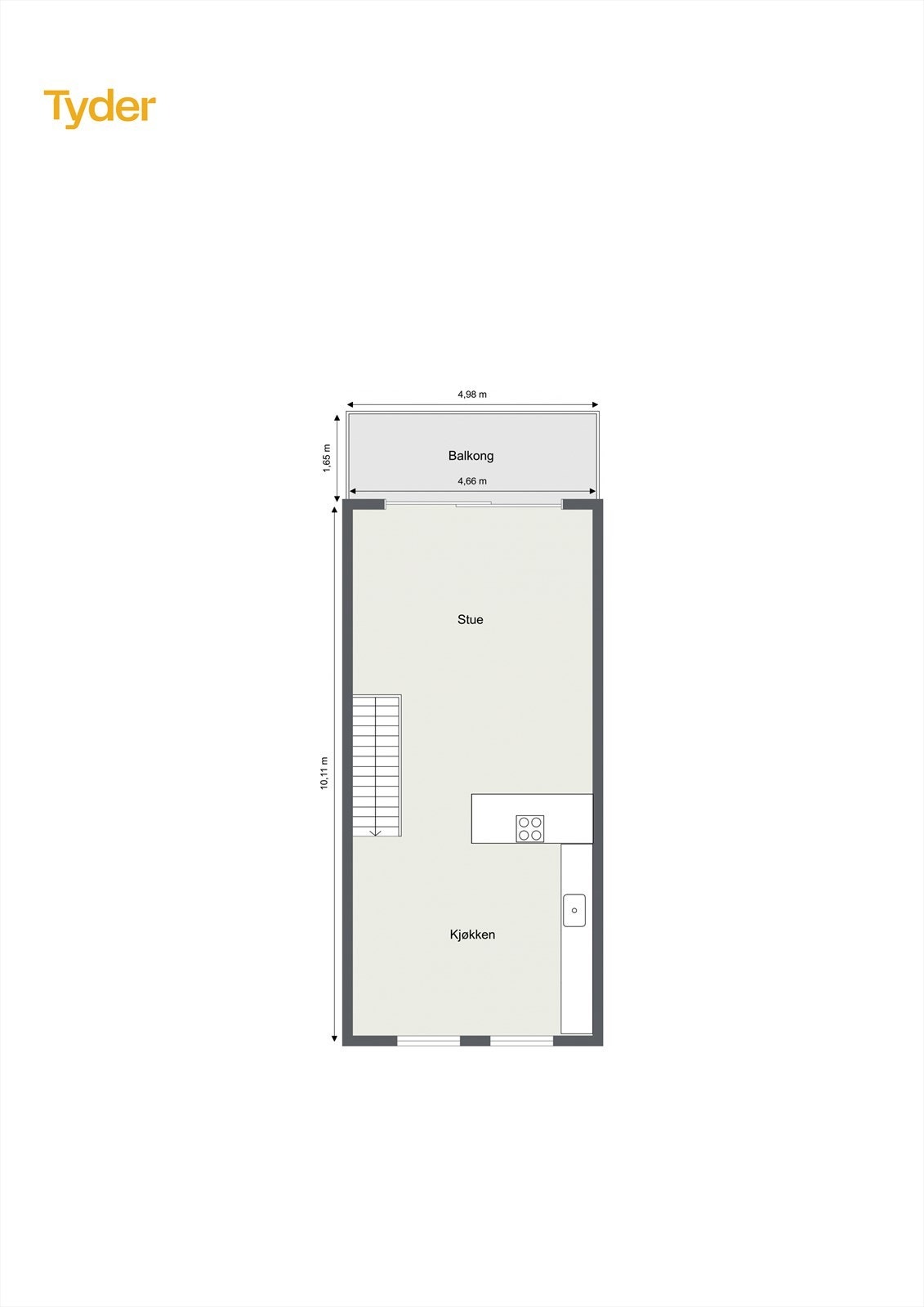 Plantegning 2. etasje Galleribilde
