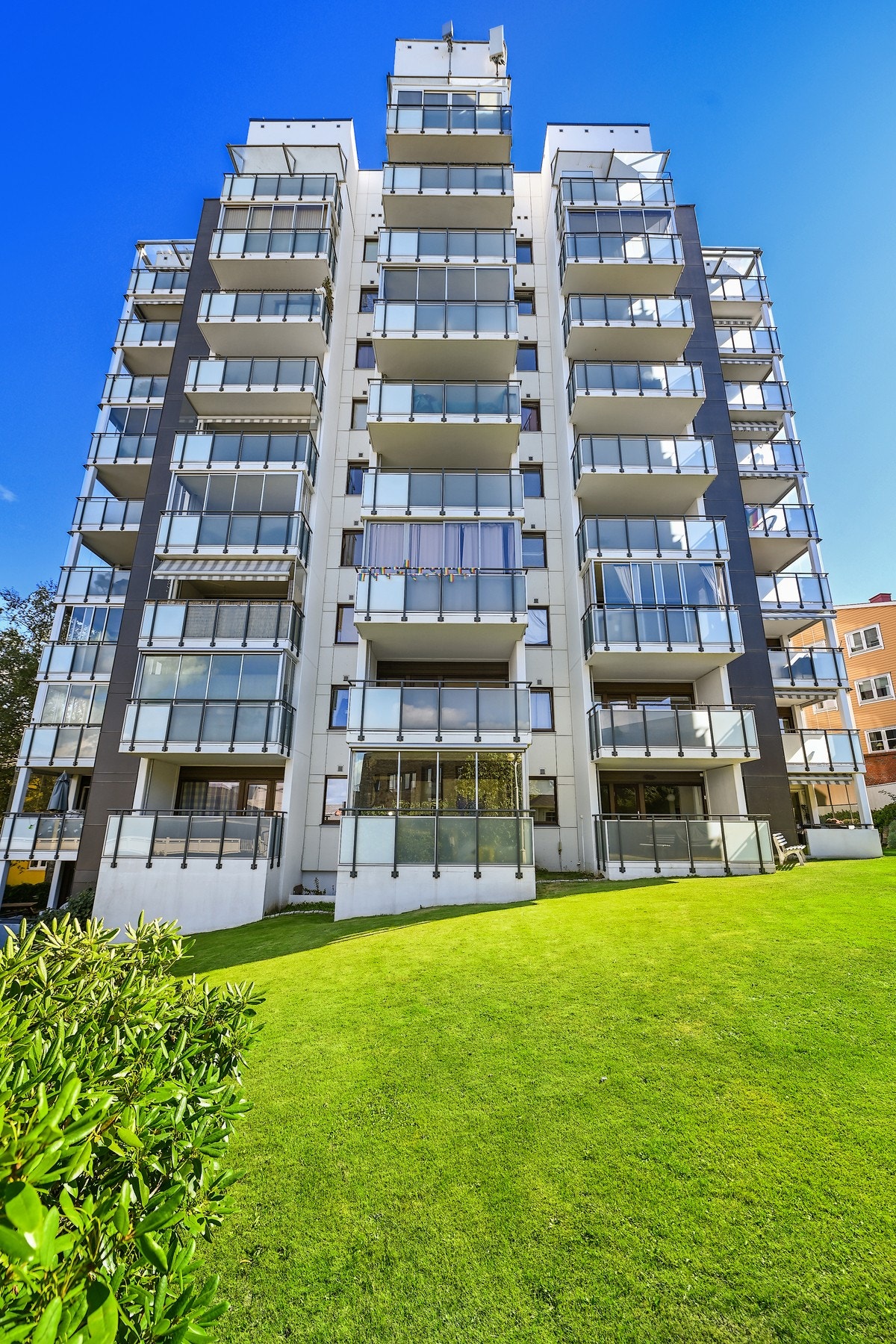 Leiligheten ligger i 7. etasje med heis i bygget Galleribilde