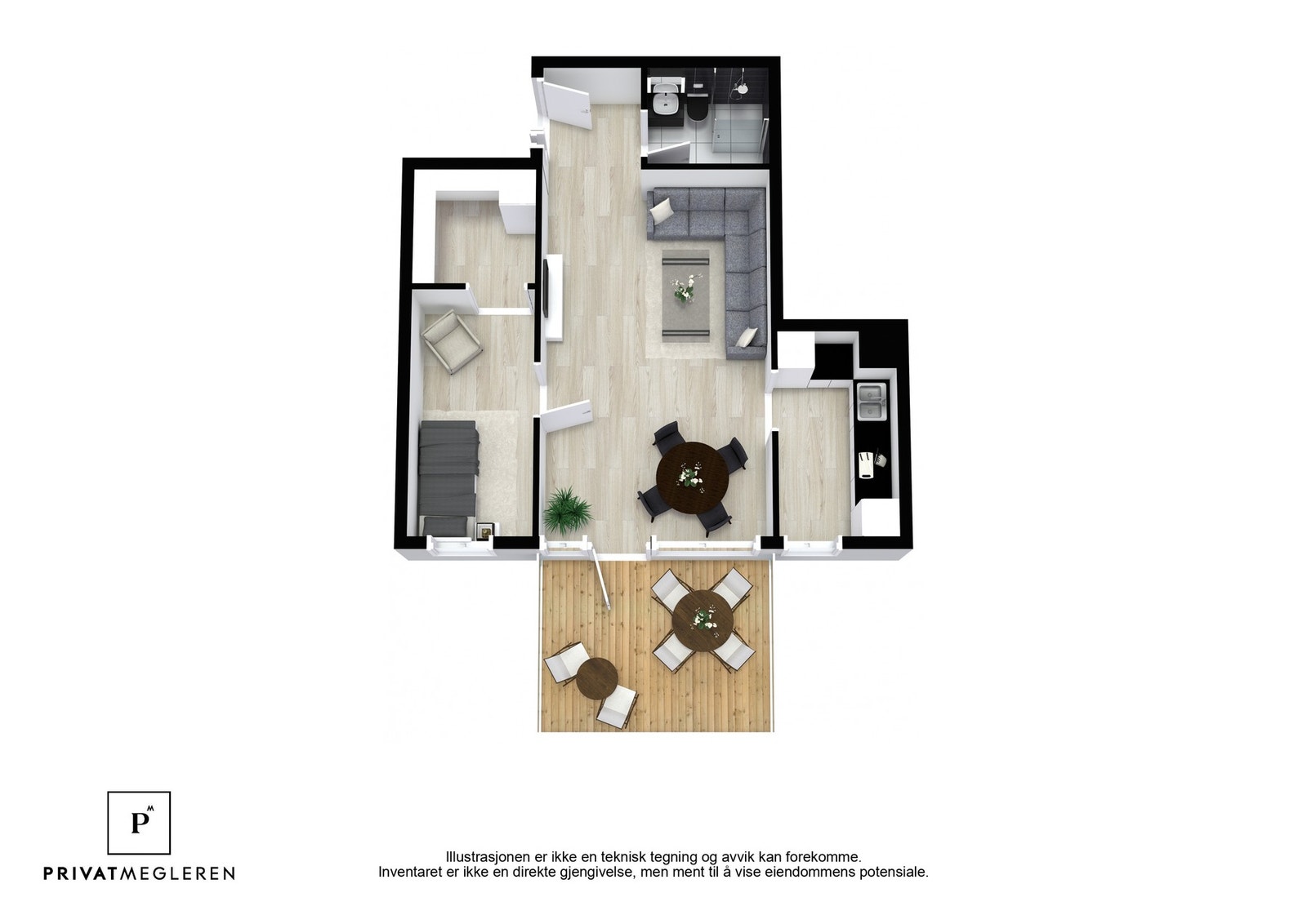 Plantegning. Galleribilde