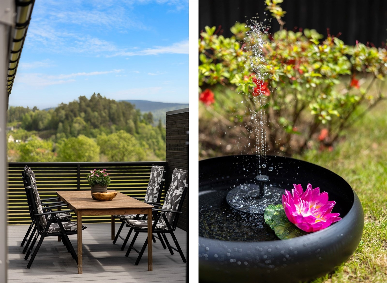 Et uteområde som innbyr til uteliv Galleribilde