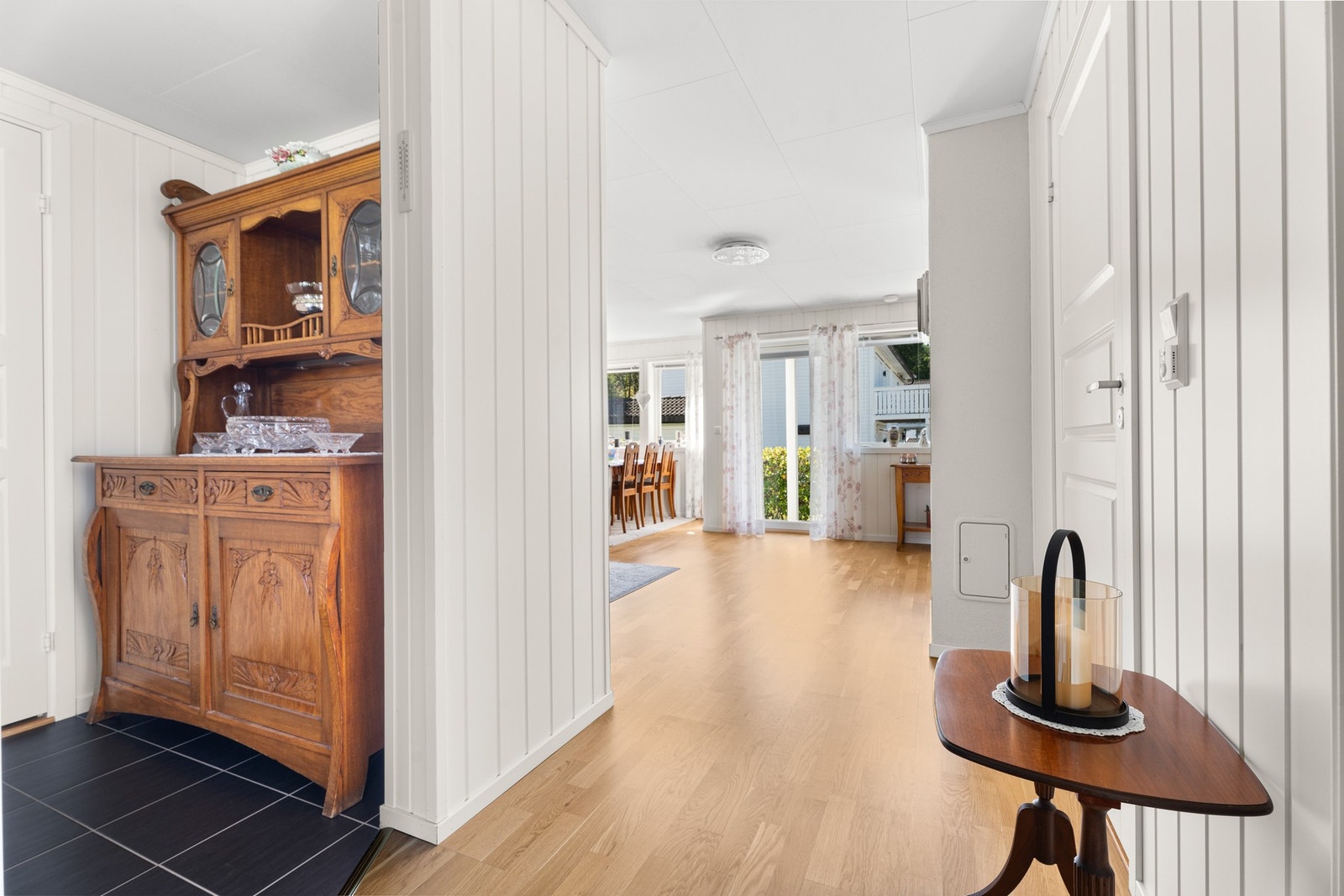 Det minste soverommet har inngang fra entréen. Galleribilde