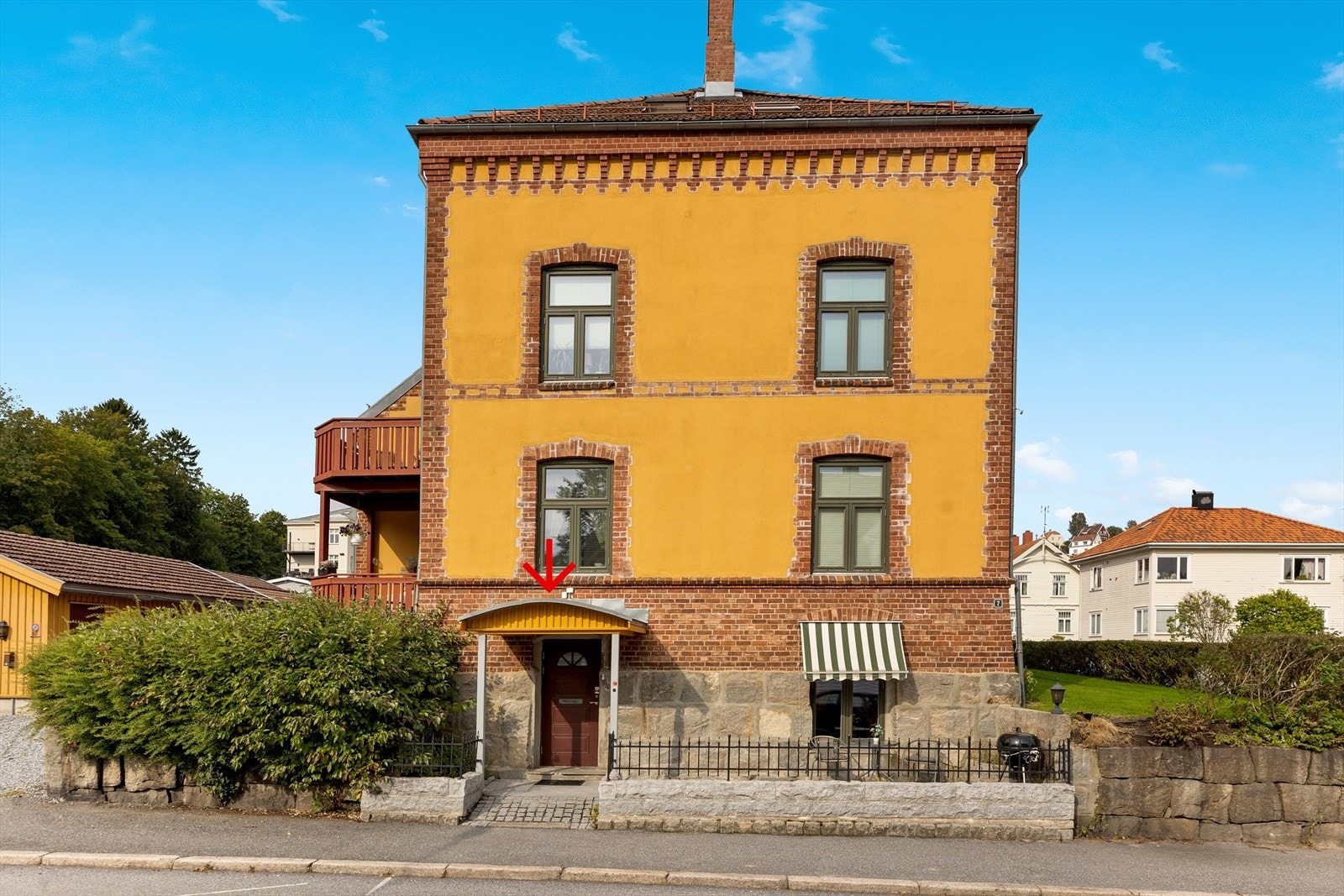 Inngangsparti Galleribilde