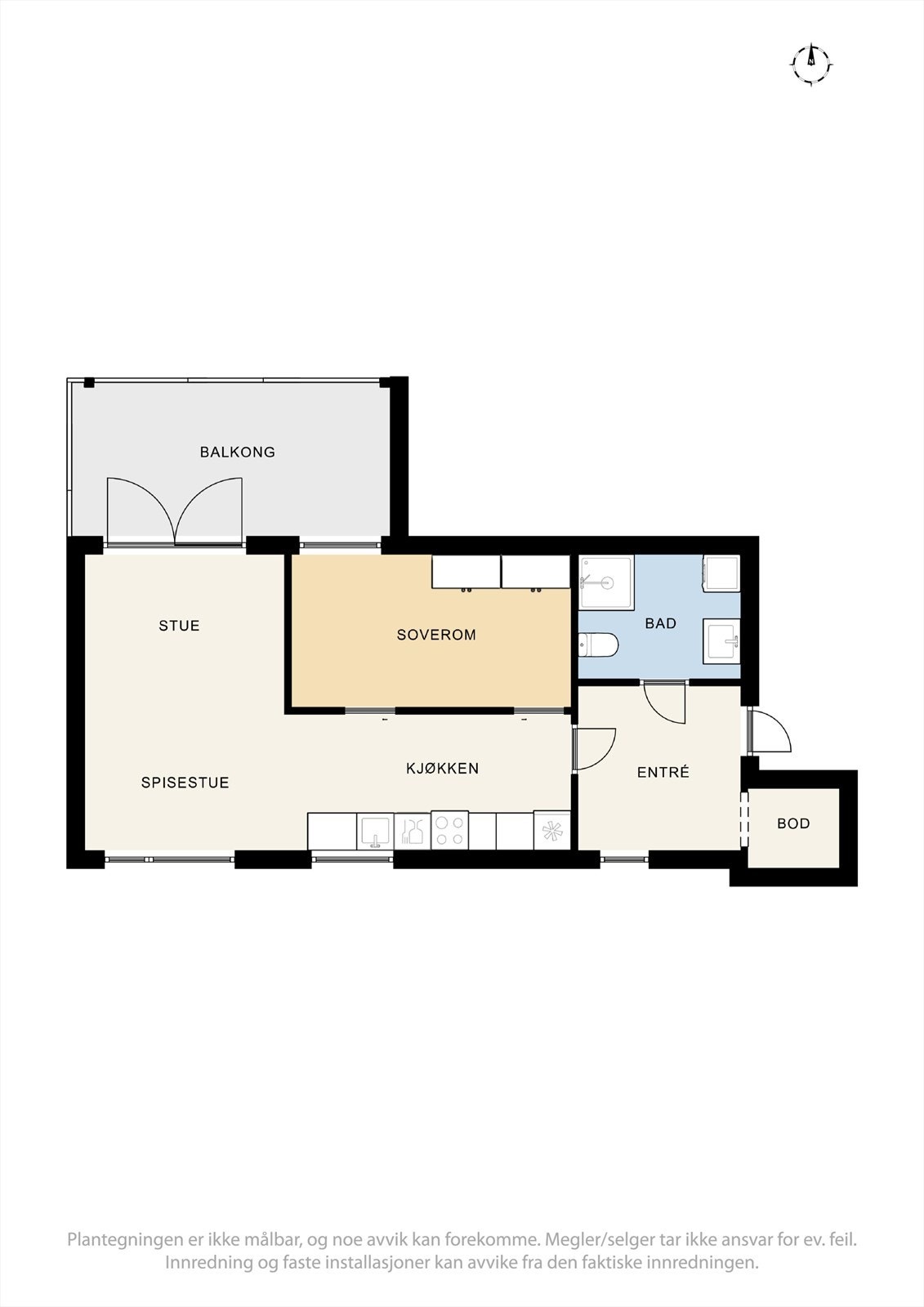 Plantegning Galleribilde