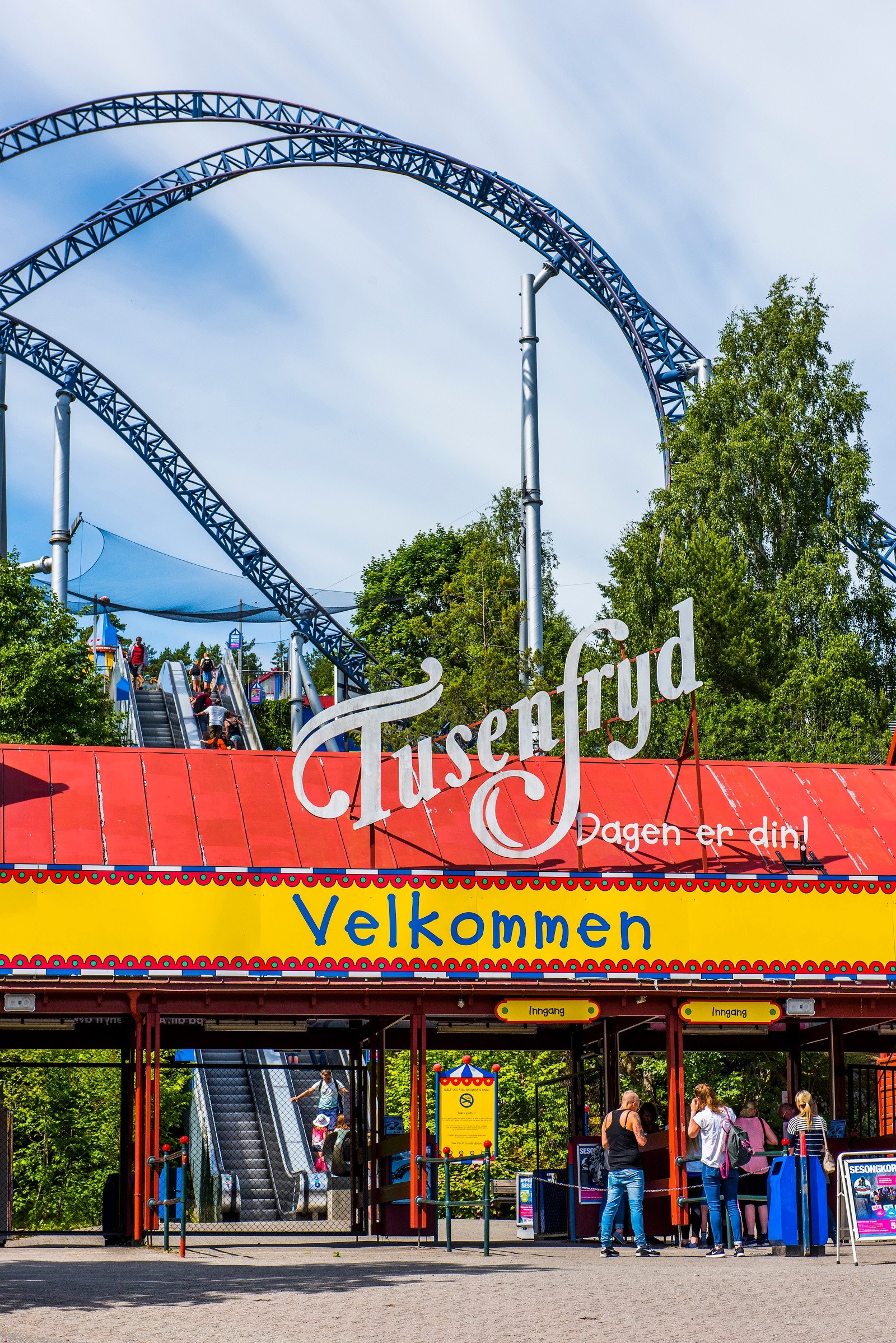 Fornøyelsesparken Tysenfryd ligger en kort kjøretur fra eiendommen. Galleribilde